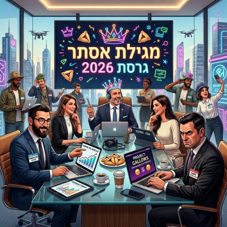 מגילת אסתר גרסת 2026 – פרוטוקול ועדת הפרס לנרטיב מתקדם ורגיש